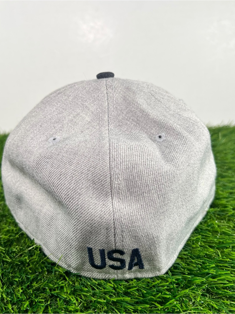 Men's US National Team '47 Gray Two-Tone No Shot Captain Hat Sz 7 5/8 - Picture 2 of 6
